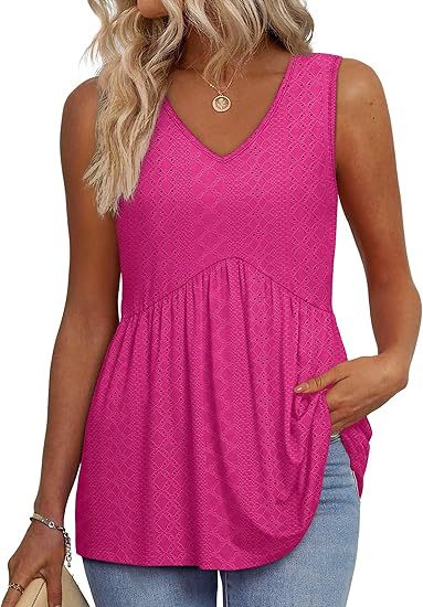Spring & Summer women's sleeveless top, relaxed fit for ultimate casual comfort. Everyday style.