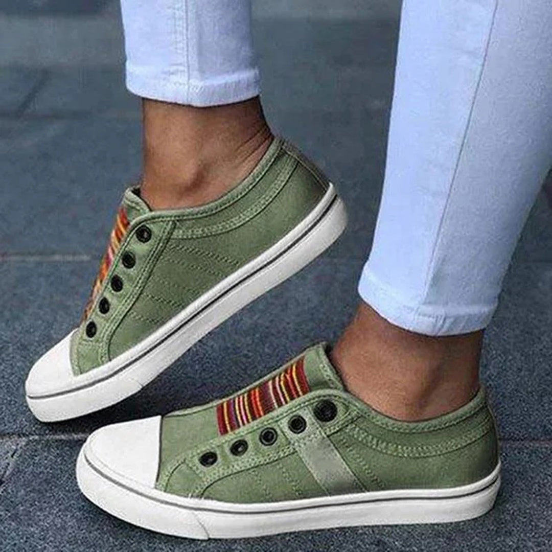Comfortable women's walking shoes. Lightweight trainers for active wear & casual everyday outfits.