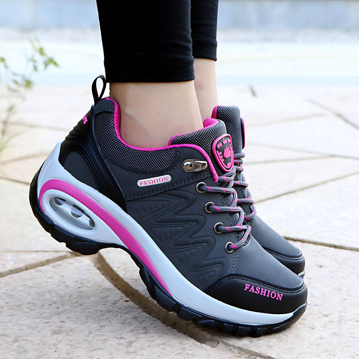 Breathable women's comfort shoes, perfect casual sneakers with essential arch support for daily activity.