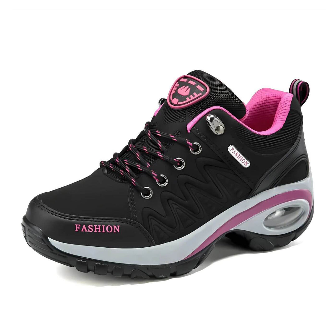 Women's breathable sneakers with robust arch support, ensuring comfort and style for everyday wear.