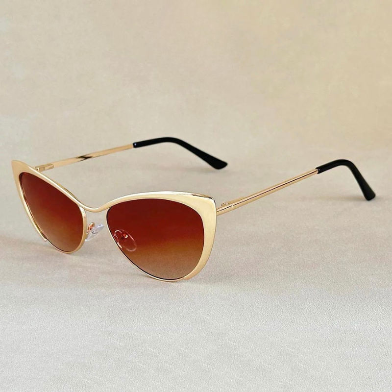 Elegant cat eye sunglasses for women. UV400 protection, stylish eyewear, a protective accessory.