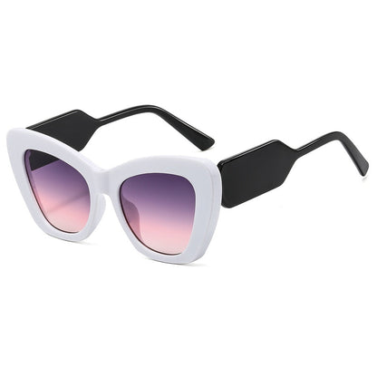 Fashionable women's cat eye sunglasses, a chic accessory with UV400 eye protection.