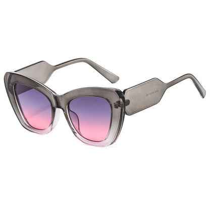 Elegant women's cat eye sunglasses, featuring UV400 polarized lenses for eye protection and style.