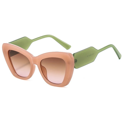 Stylish women's cat eye sunglasses, perfect fashion eyewear accessory for UV400 sun protection.