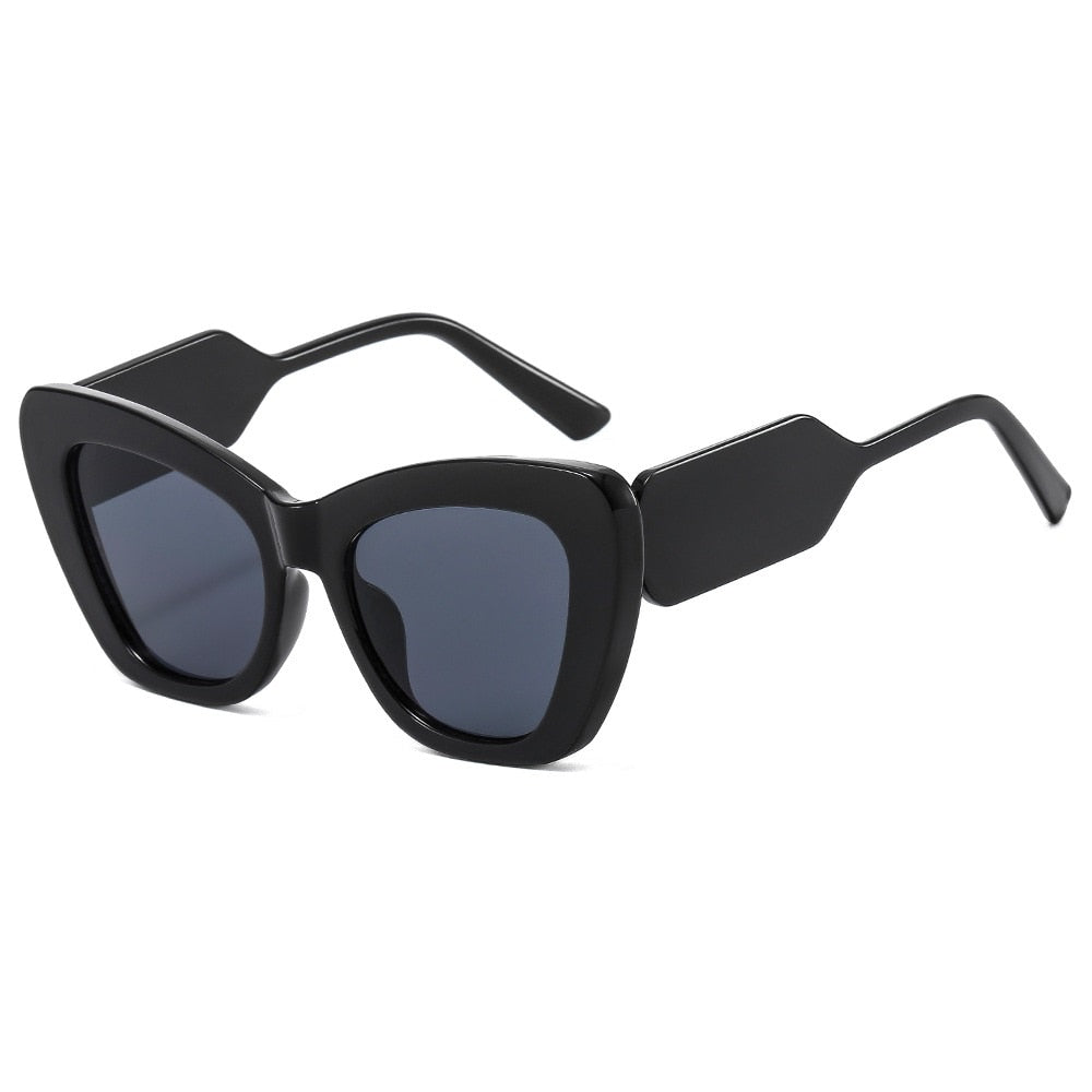 Modern women's cat eye sunglasses, offering excellent UV400 eye protection and a bold fashion statement.