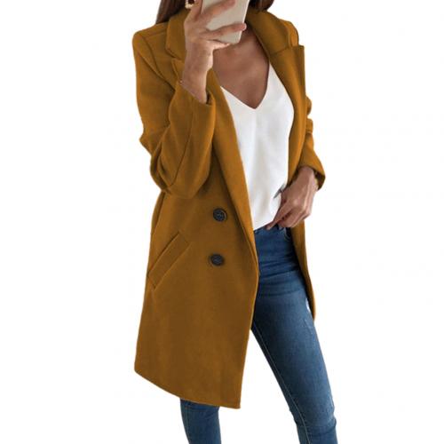 Women's long blazer coat, a versatile piece for sophisticated style, from office to evening.
