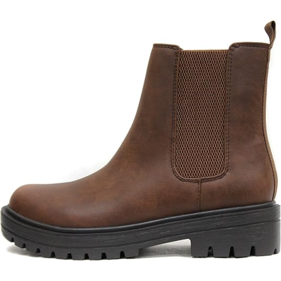 Kailey women's chic black Chelsea ankle boots with a comfortable low block heel.