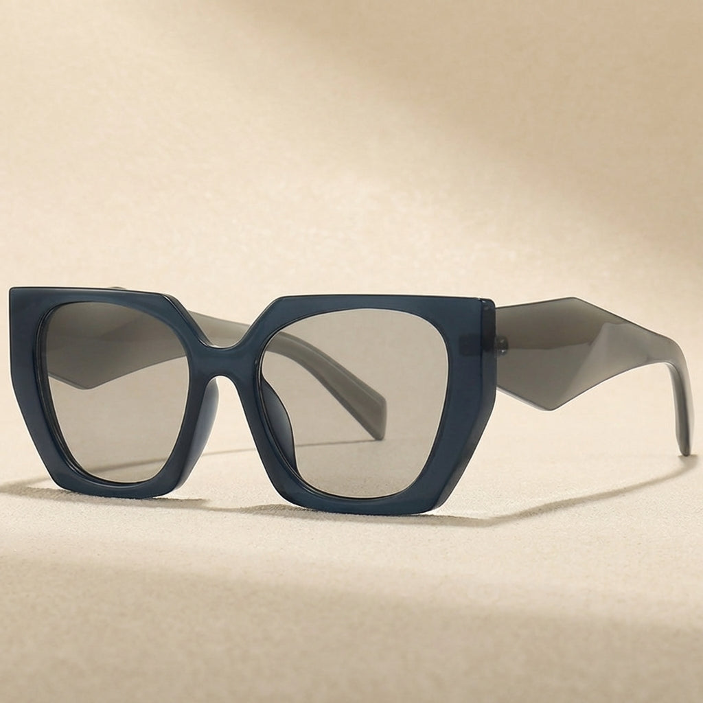 Fashionable women's oversized cat eye sunglasses, providing essential UV400 eye protection.