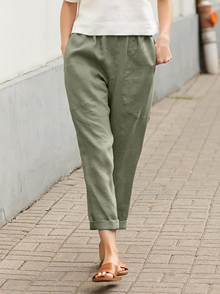 Everyday style women's pants, relaxed fit & comfortable for any occasion.