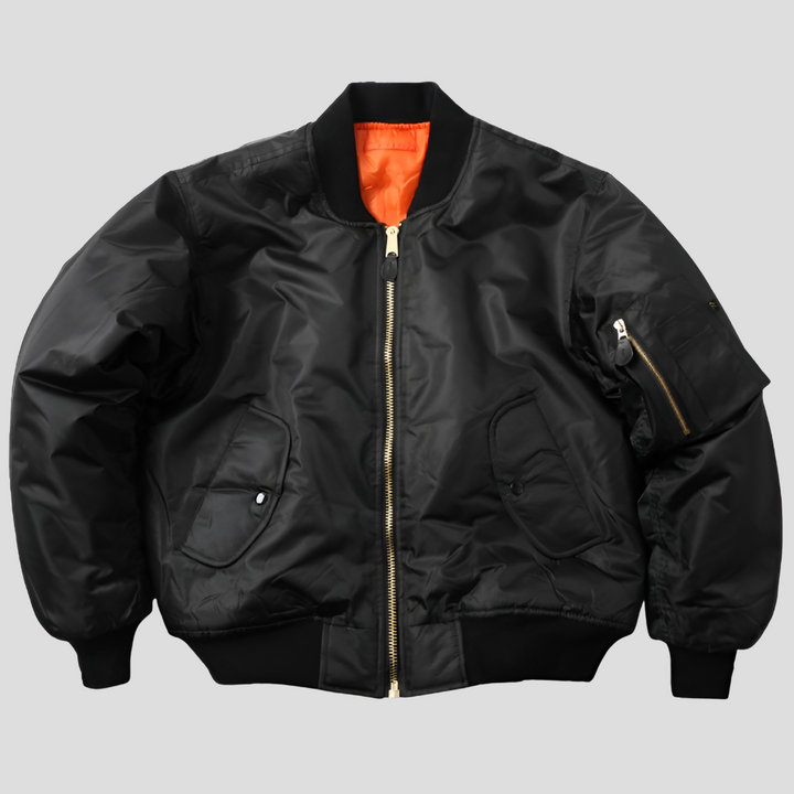Embrace classic style with this women's bomber jacket. Versatile hip-length outerwear for everyday fashion.