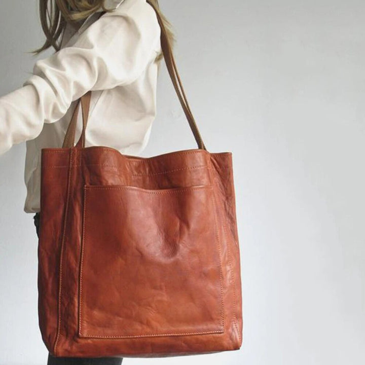 Women's classic everyday shoulder tote bag. Effortless style, versatile for work, travel & daily essentials.
