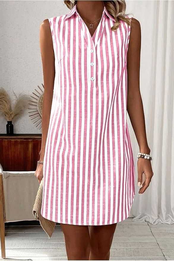 Versatile women's classic midi dress offering comfort & elegance for any occasion. Everyday timeless style.