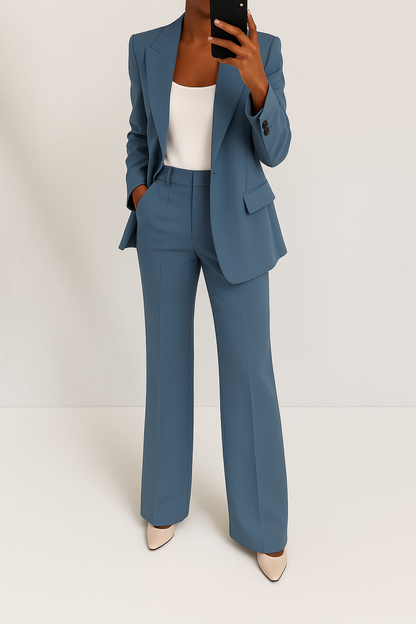Women's Dress Pants: Perfectly tailored pants to match the blazer, ideal for office & formal attire.