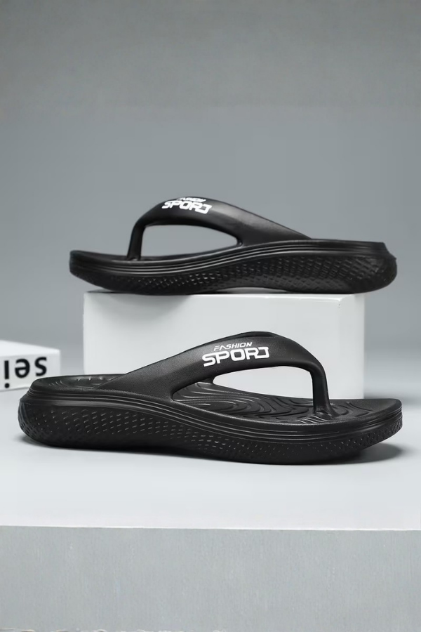 Ergonomic women's comfort flip flops with soft cushioning for extended walking and lightweight feel.