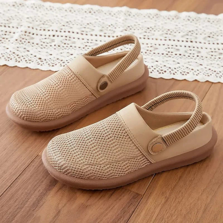 Women's Cloudra breathable slip-on clogs, offering supreme comfort & lightweight design for casual wear.