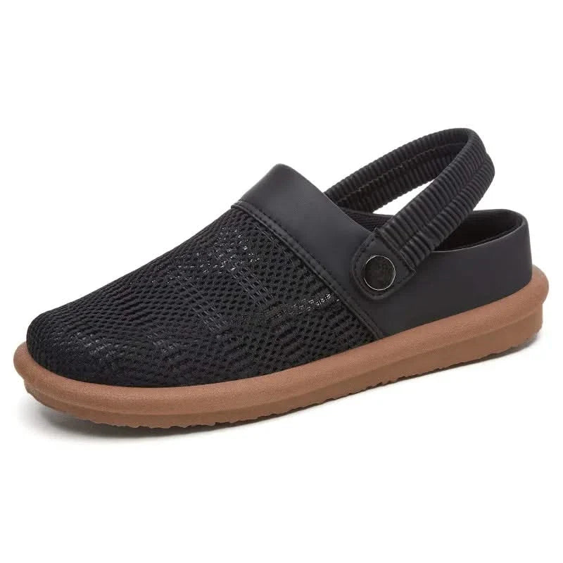 Cloudra women's walking clogs, breathable slip-on design ensures cushioned comfort for active days.