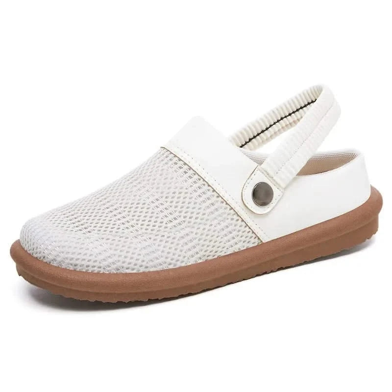 Comfortable Cloudra women's slip-on clogs, breathable design and lightweight for casual summer footwear.
