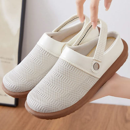 Easy wear Cloudra women's slip-on clogs, highly breathable and comfortable for daily casual use.