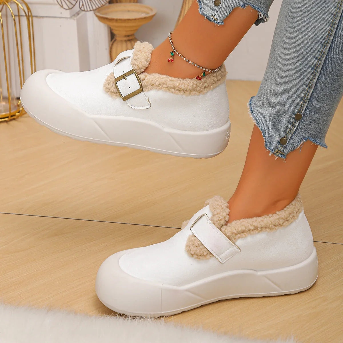 Durable women's comfort clogs, easy slip-on style with buckle accent for casual everyday comfort.