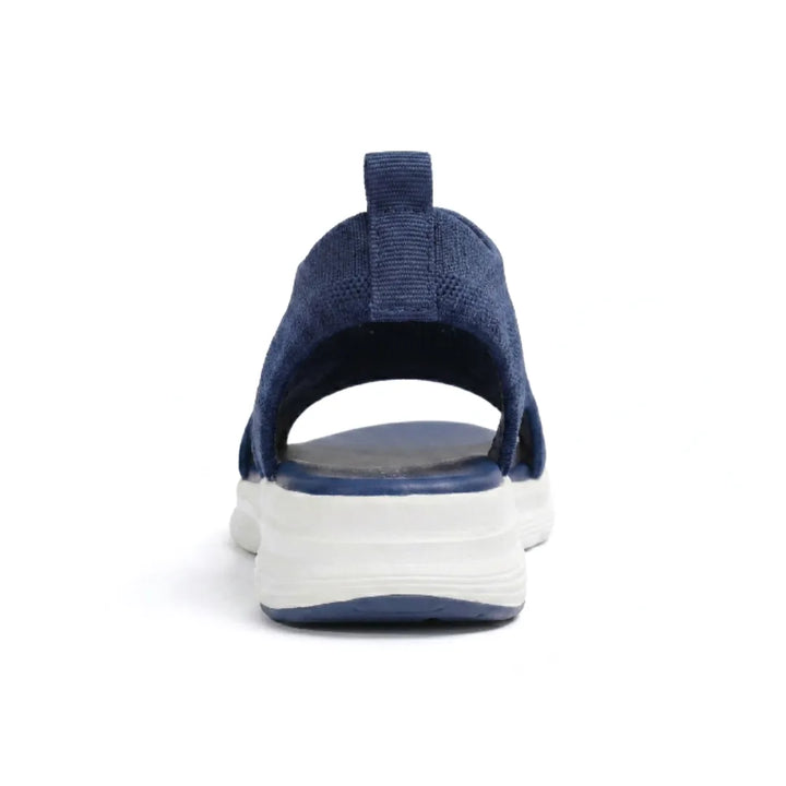Easy wear women's orthopedic wedge sandals, designed for walking comfort and foot support.