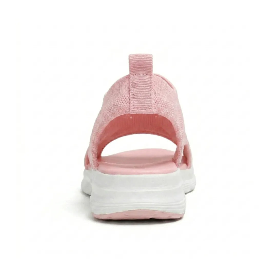 Women's comfort orthopedic sandals with a supportive wedge, perfect for everyday walking.