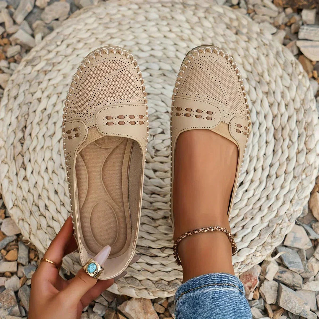 Women's comfort slip-on loafers, ideal for casual everyday wear in spring & summer.