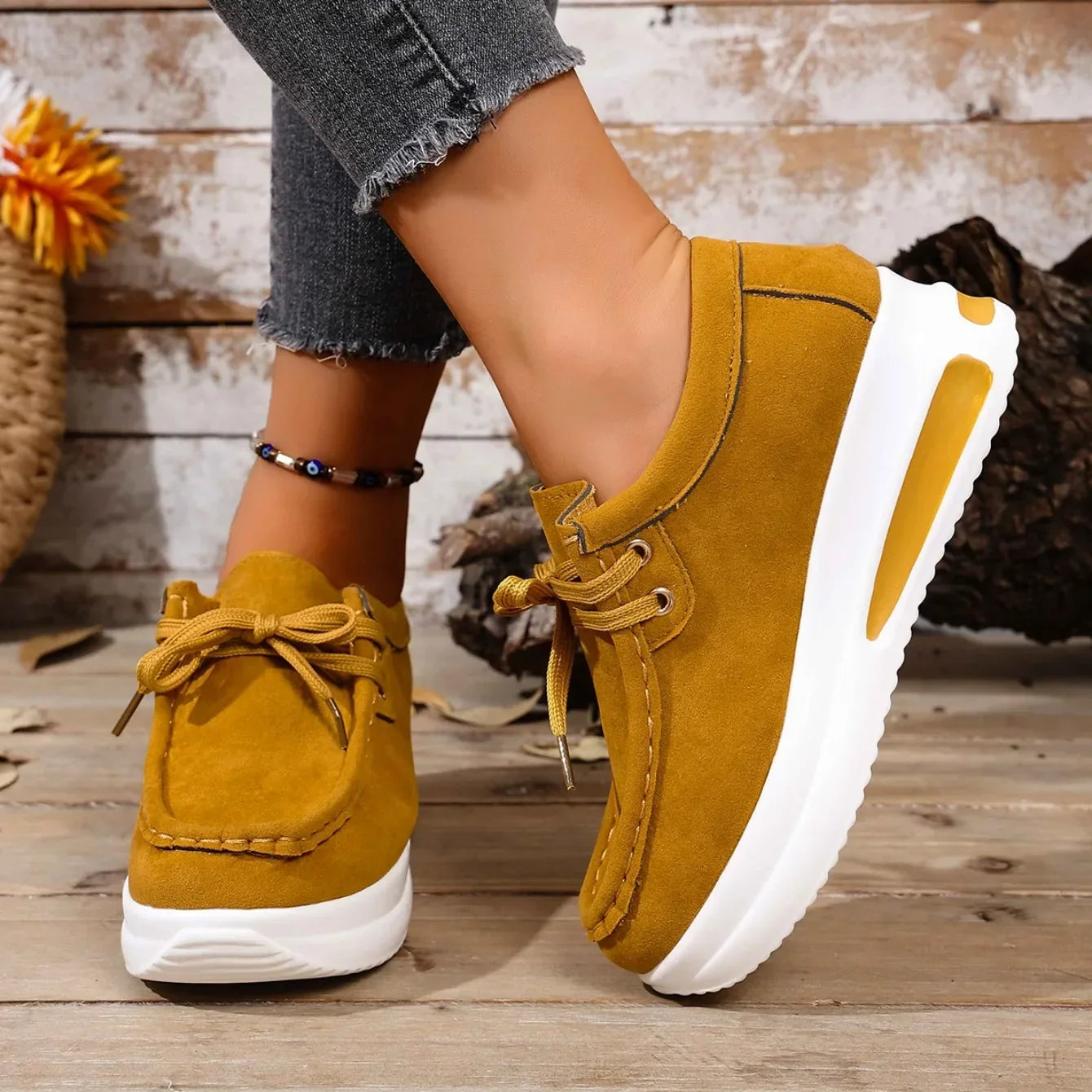 Comfortable women's walking shoes with advanced cushioning & support, great for daily wear.