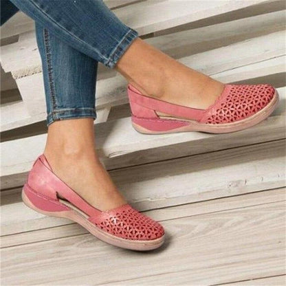 Slip-on women's shoes for bunions, combining ultimate comfort, a wide fit, and modern, stylish design.