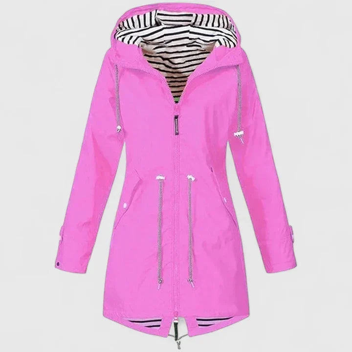 Chic black women's everyday jacket, lightweight and comfortable outerwear for all seasons.