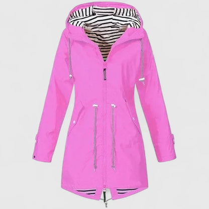 Chic black women's everyday jacket, lightweight and comfortable outerwear for all seasons.
