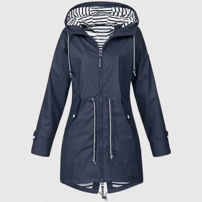 Lightweight women's outerwear jacket, comfortable and stylish for everyday versatile wear.