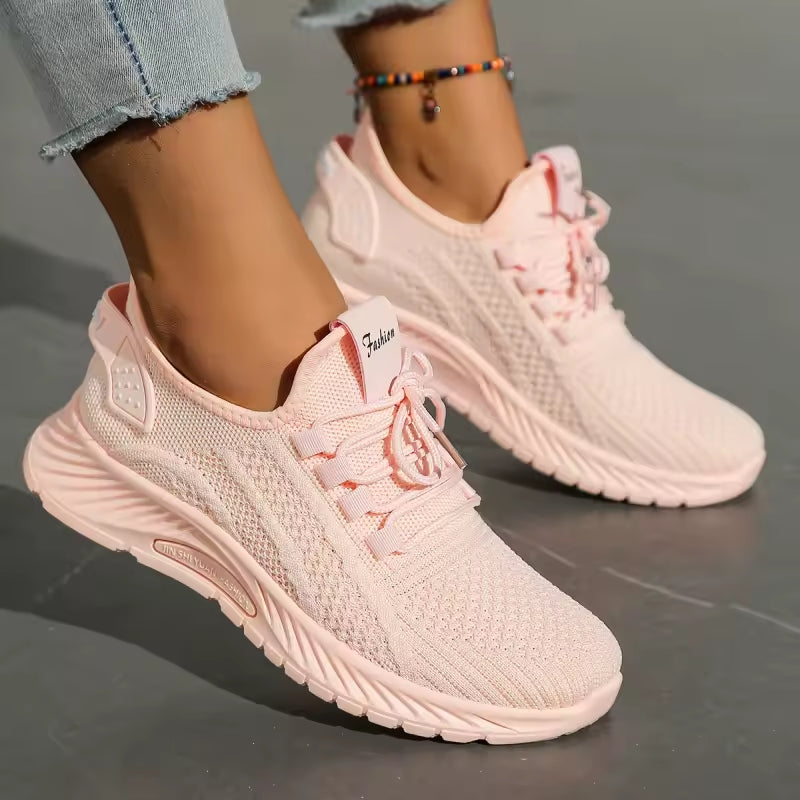 Women's comfortable orthopedic sneakers with arch support, perfect for walking and everyday wear.