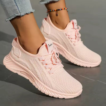 Women's comfortable orthopedic sneakers with arch support, perfect for walking and everyday wear.