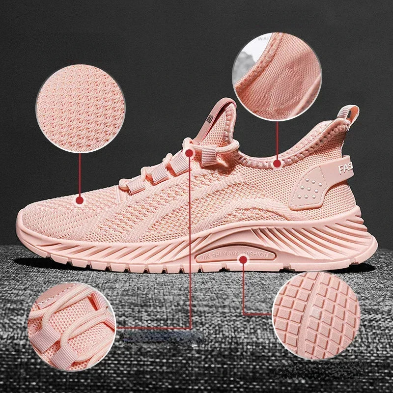 Supportive women's walking shoes, designed for comfort with advanced orthopedic arch support.