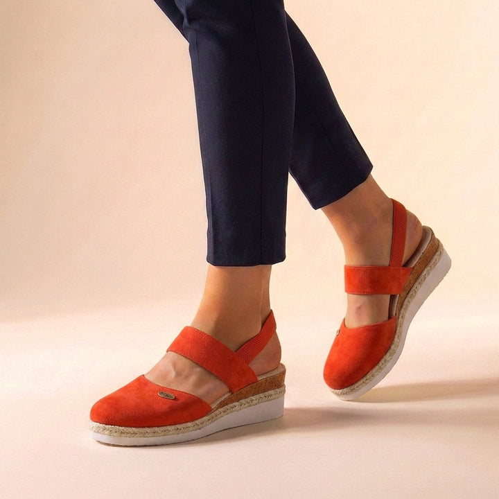 Fashionable women's comfort platform espadrille sandals, versatile for any summer outfit.