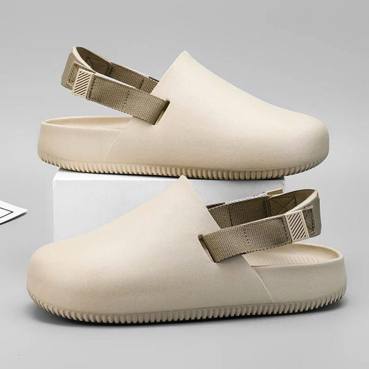 Women's comfortable slip-on clogs with adjustable strap for a custom fit. Ideal everyday comfort shoes.