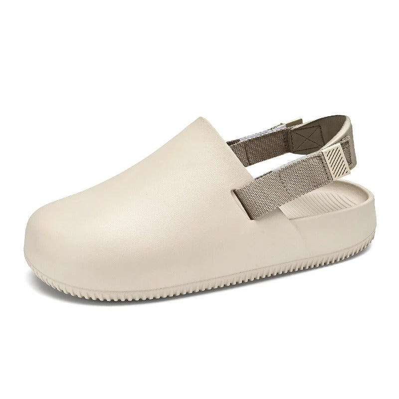 Lightweight women's clogs with cushioned footbed & versatile design. Perfect casual comfort shoes for daily wear.