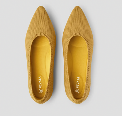 Comfortable women's spring flats. Mila lightweight ballerinas for everyday elegance.