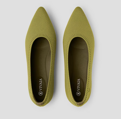 Women's comfortable summer shoes. Lightweight slip-on ballerinas, perfect for warm weather.