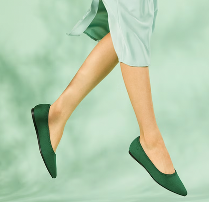 Comfortable women's shoes: lightweight spring ballerinas for everyday casual fashion.