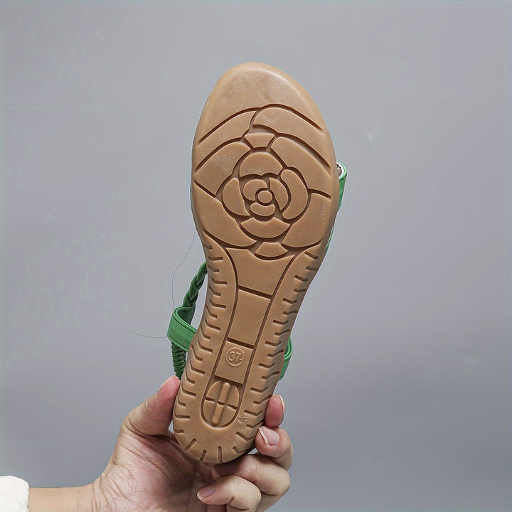Trendy women's wedge sandals with supportive cushioning, ideal for extended wear.