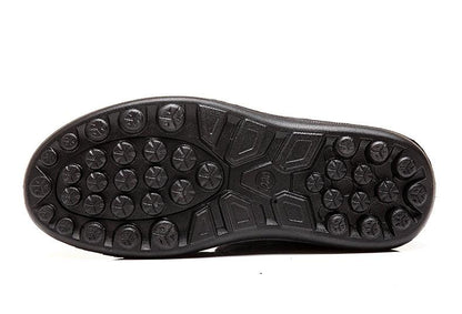 Close-up of cozy women's winter boots, showing warm lining and durable exterior for comfort.