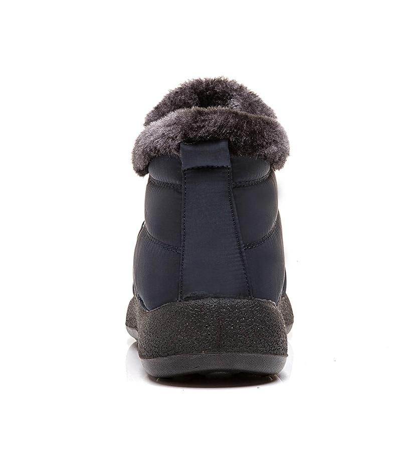 Pair of women's comfortable winter ankle boots, front view, perfect for casual everyday wear.
