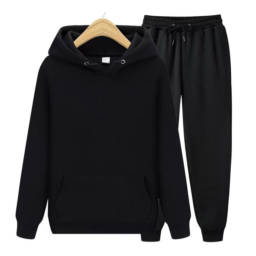 Women's comfy hooded sweatshirt & jogger lounge set. Perfect for relaxation and casual wear.