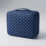 Dark Blue, White