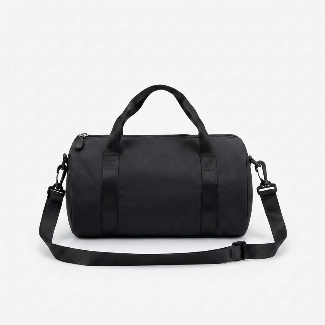 Stylish women's workout bag, a compact duffel with ample space for gym essentials.