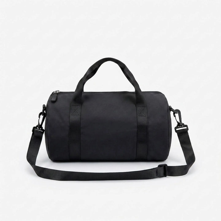 Stylish women's workout bag, a compact duffel with ample space for gym essentials.