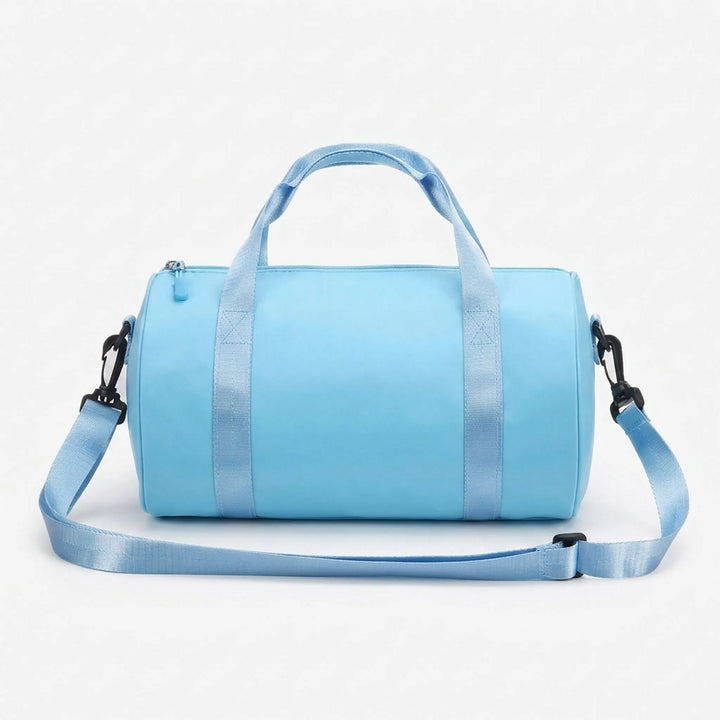 Small travel duffel bag for women, water-resistant & lightweight, great for overnight stays or sports.