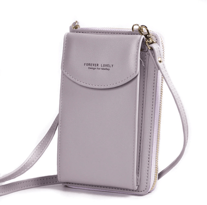 Stylish small PU leather shoulder bag for women, perfect for essentials.