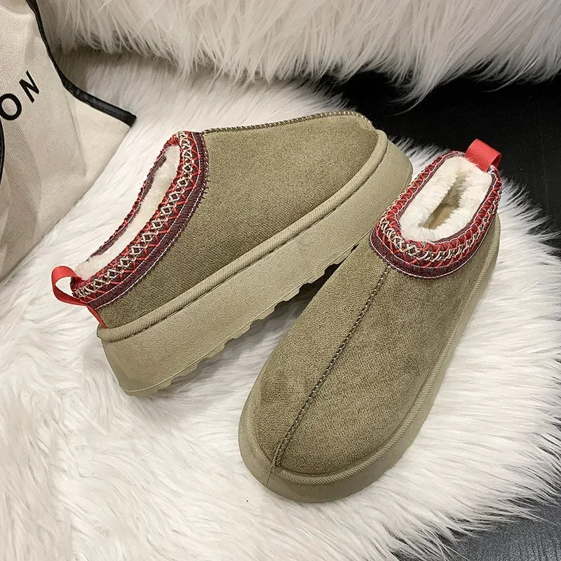 Versatile women's slip-on mules, warm cozy comfort for indoor & outdoor everyday wear.